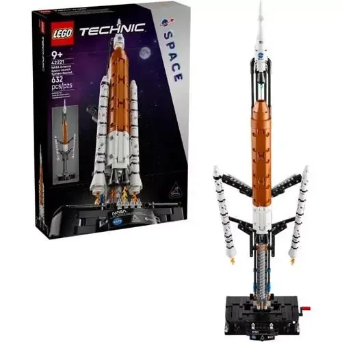 Lego 42221 Technic Nasa Artemis Space Launch System Rocket Building Set