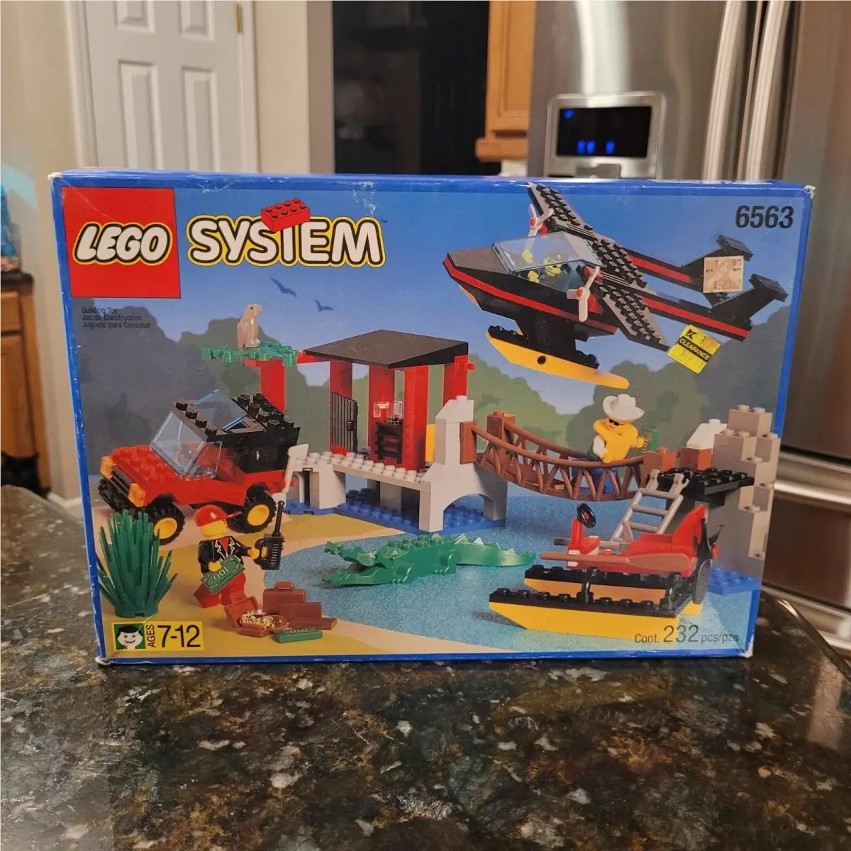 Lego Classic Town 6563 Gator Landing Seaplane Airboat Nip