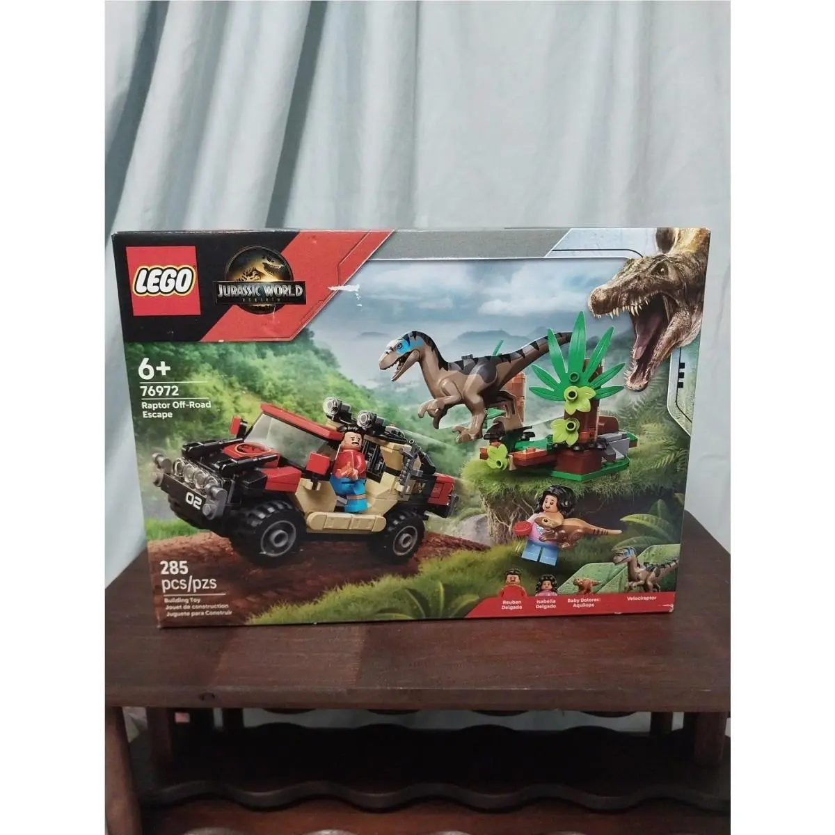 Lego Jurassic World Raptor Off-road Escape Set 76972 Baby Dinosaur Figure