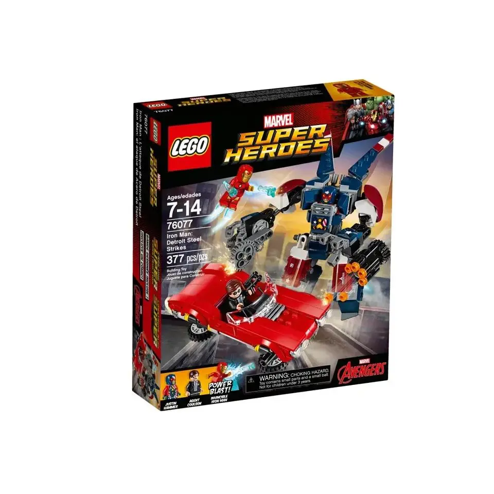 Lego Iron Man: Detroit Steel Strikes 76077 Super Heroes Minifigure Building Set