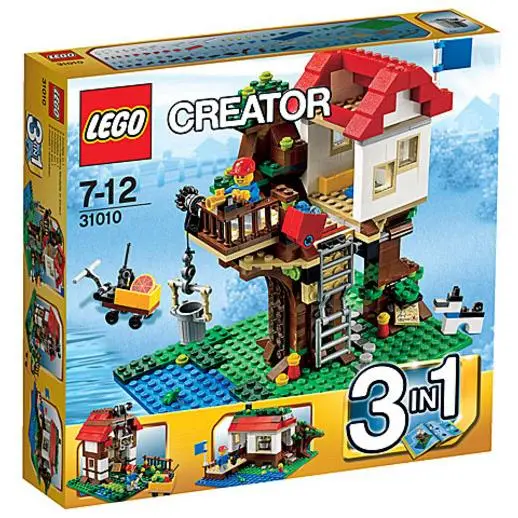 Lego Treehouse 31010 Creator Minifigure Building Set