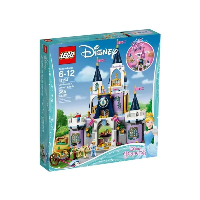 Lego Cinderella`s Dream Castle 41154 Disney Minifigure Building Set