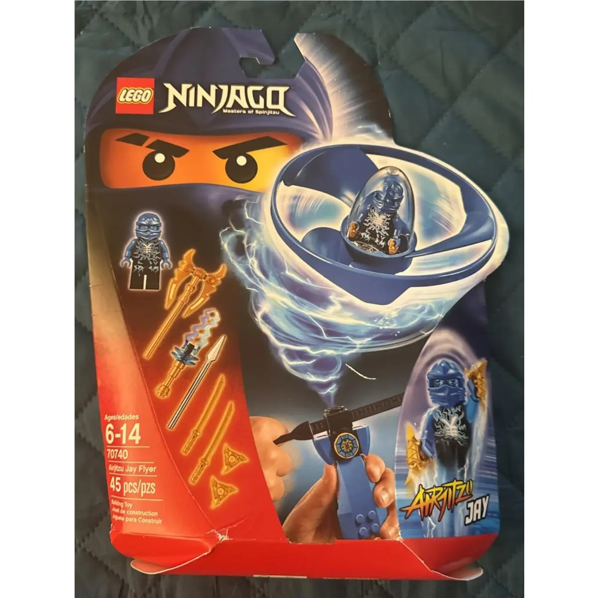 Lego 70740 Ninjago Masters Of Spinjitzu Airjitzu Jay Flyer