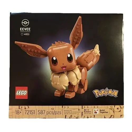 Lego Pokémon Eevee 72151 Building Set 587 Pcs