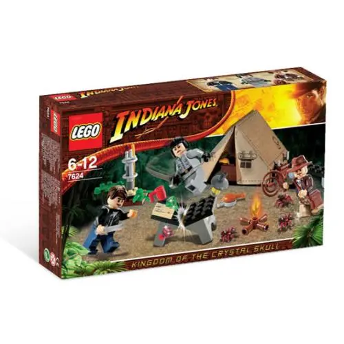 Lego Jungle Duel 7624 Indiana Jones Minifigure Building Set
