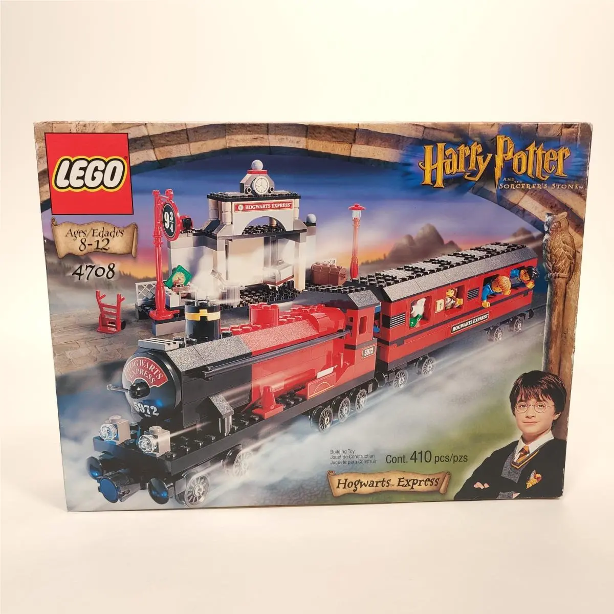 Lego Harry Potter 4708 Hogwarts Express in Box Retired Vtg 2001