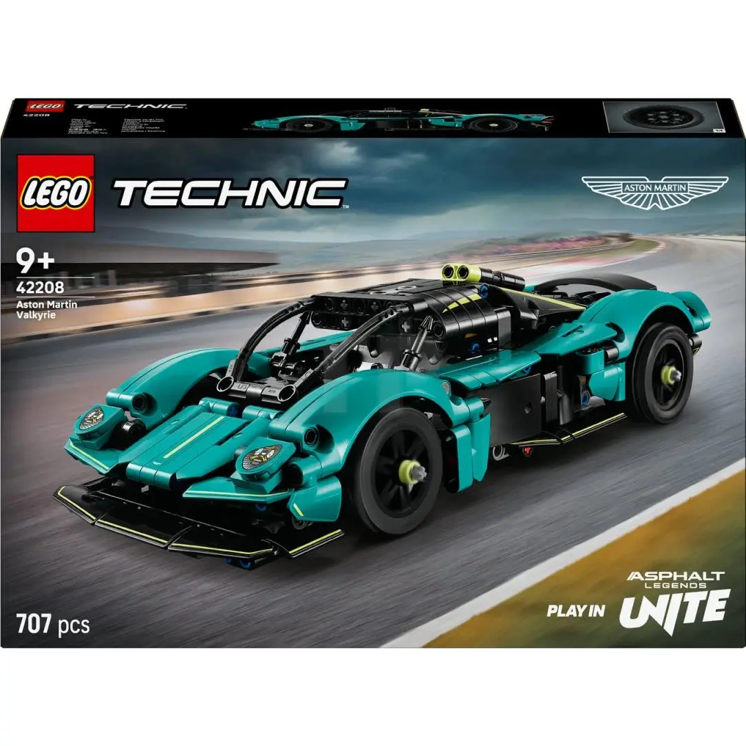 Lego Technic Aston Martin Valkyrie 42208 Model Sports Car Building Toy Set