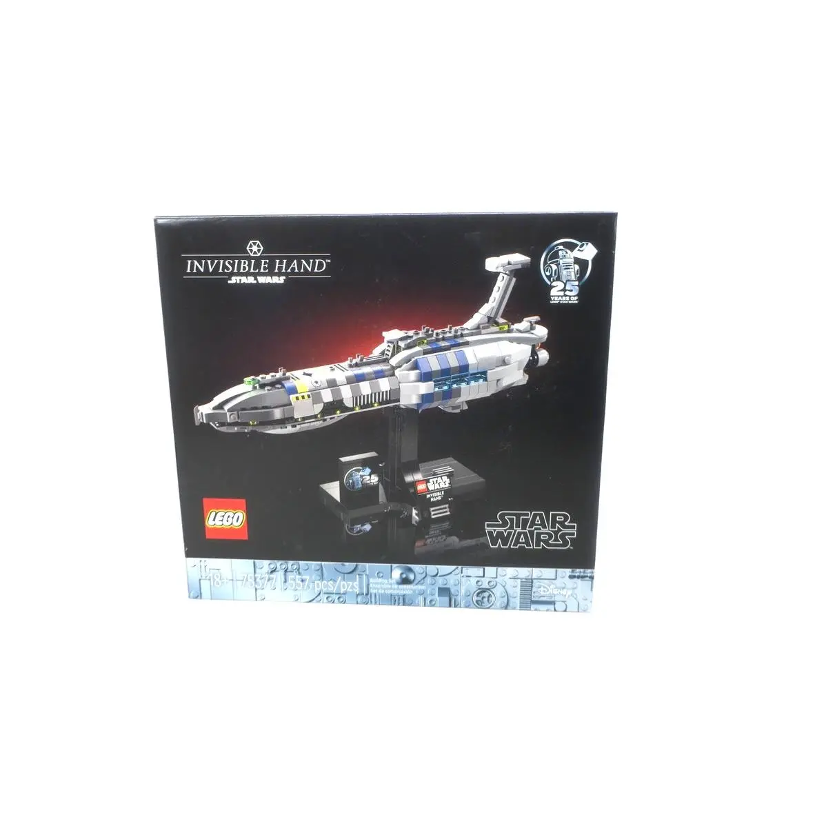 Lego 75377 Star Wars Invisible Hand Starship 25th Anniversary