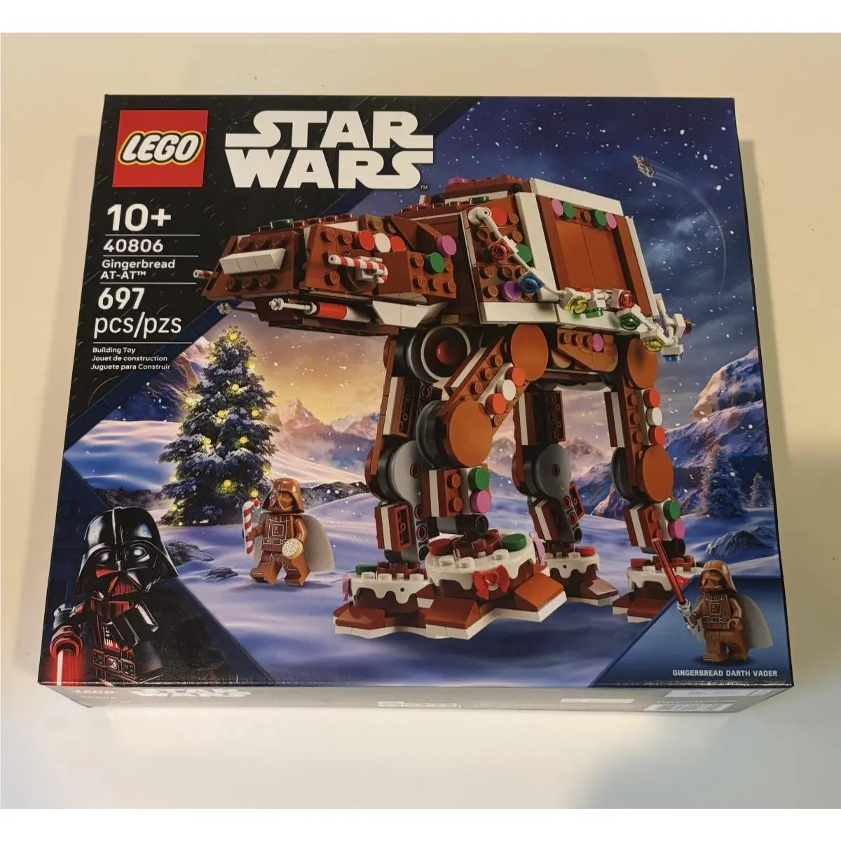 Lego Star Wars 40806 Gingerbread At-at Building Set Misb