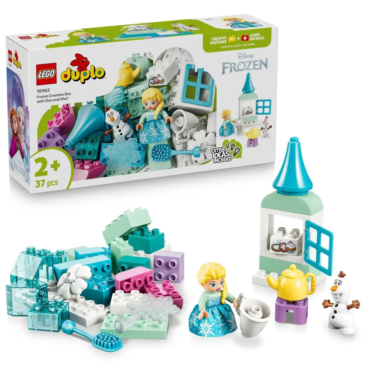 Lego Duplo Disney Frozen Creative Box with Elsa and Olaf - Educational Motor Ski