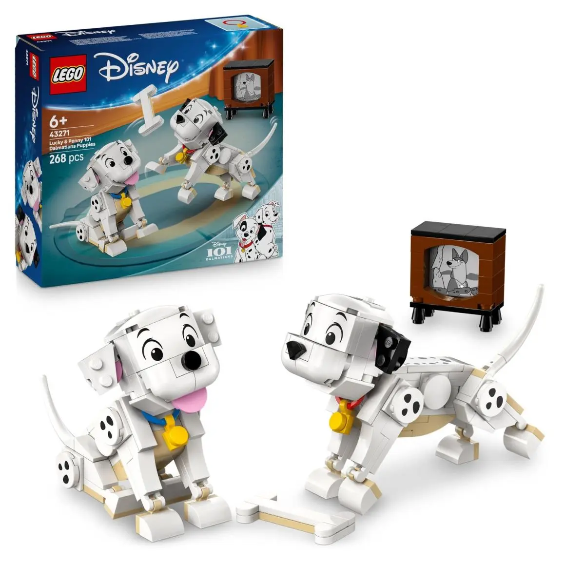 Lego ǀ Disney Lucky Penny 101 Dalmatians Puppies Toy - Play Display Animal F