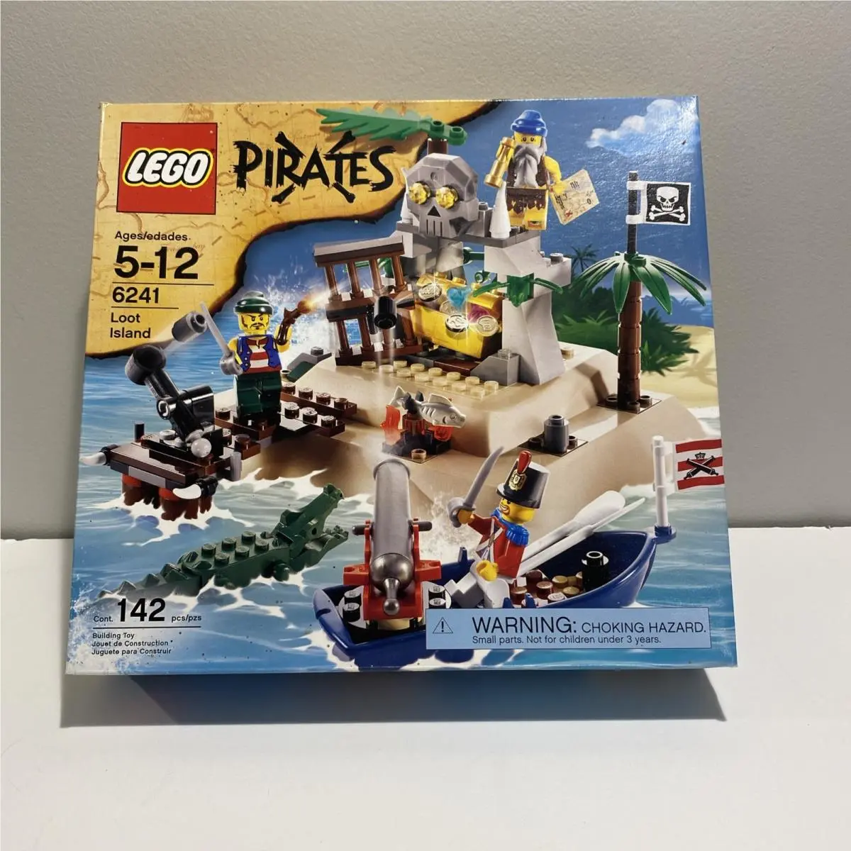 Lego Pirates Loot Island 6241 Complete Set 142pcs