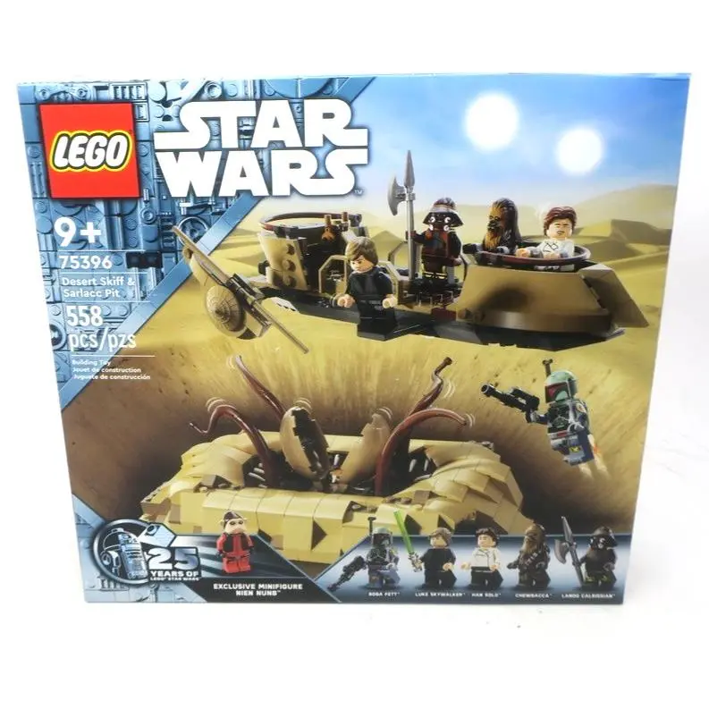 Lego 75396 Desert Skiff Sarlacc Pit Star Wars Set Retired