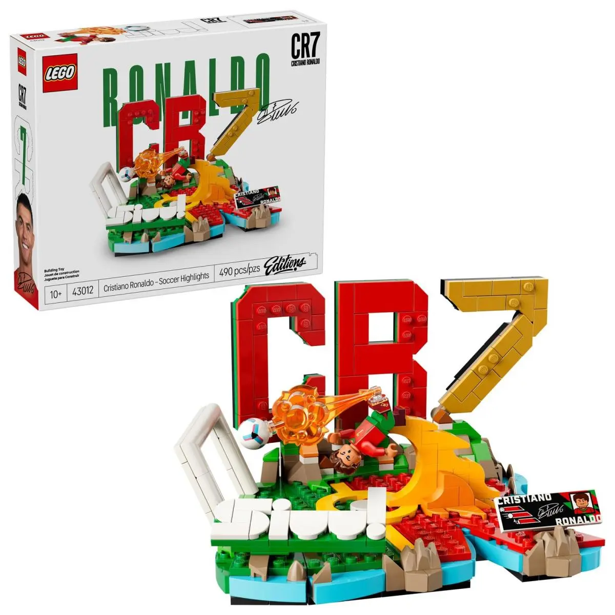 Lego Editions Cristiano Ronaldo – Soccer Highlights - Building Set For Boys