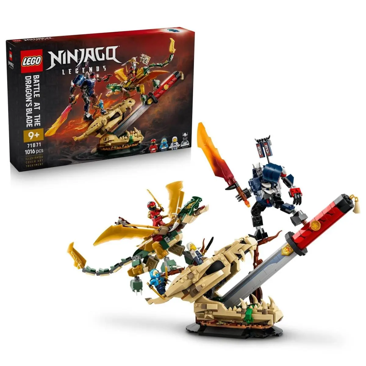 Lego Ninjago Strijd Bij Het Drakenzwaard Bouwpakket Voor Kinderen Vanaf 9 Jaar m