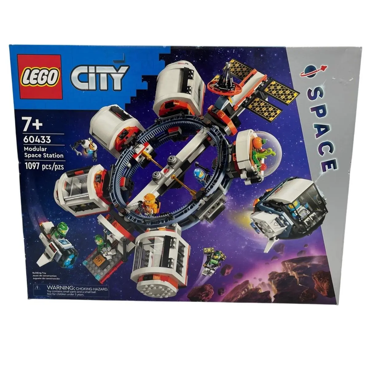 Lego 60433 Modular Space Station City 1097 Pcs Building Set