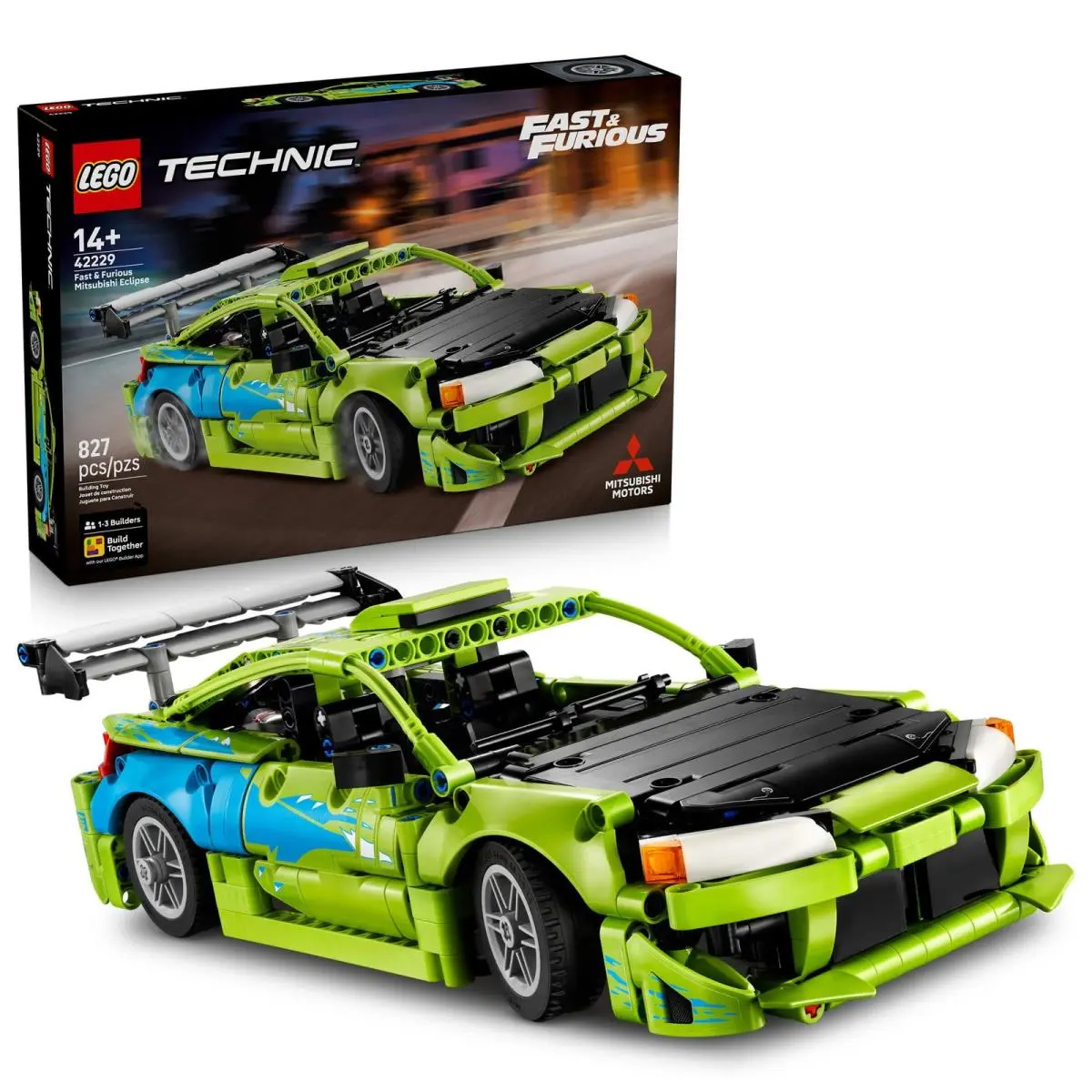 Lego Technic Fast and Furious Mitsubishi Eclipse Car Set