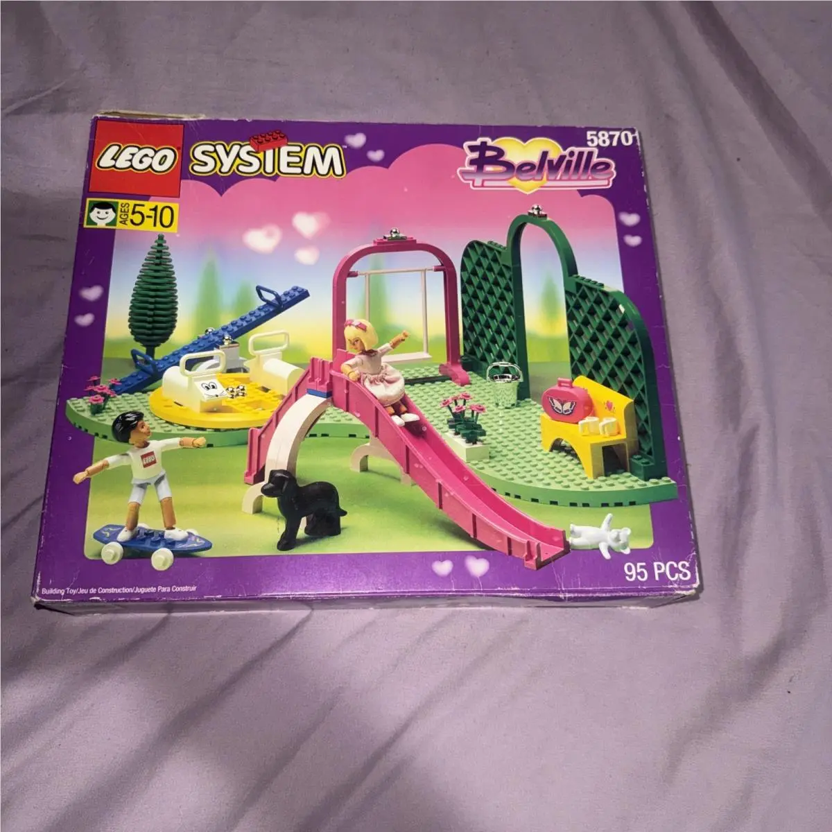 Lego 5870 Pretty Playland Misb Neu Belville Vintage Playhouse