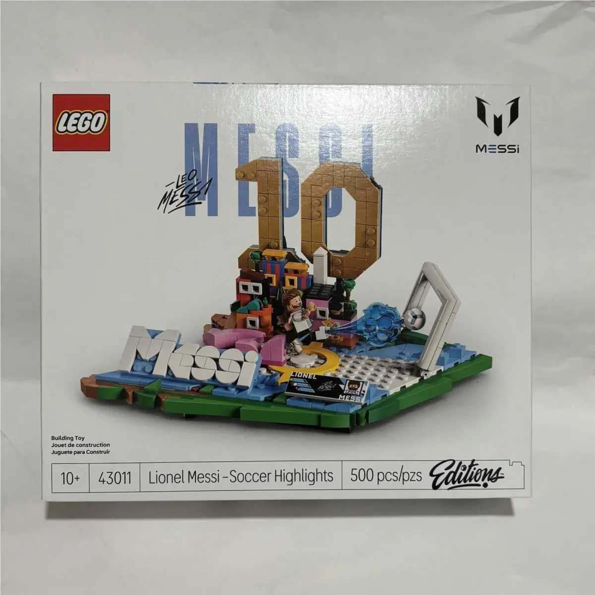 Lego Sports 43011 Lionel Messi Highlights Fifa World Cup 2026 Soccer Minifigure
