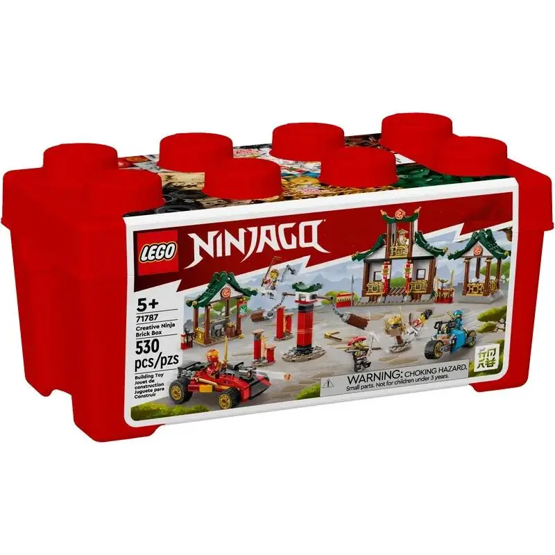 Lego Creative Ninja Brick Box 71787 Ninjago Minifigure Building Set