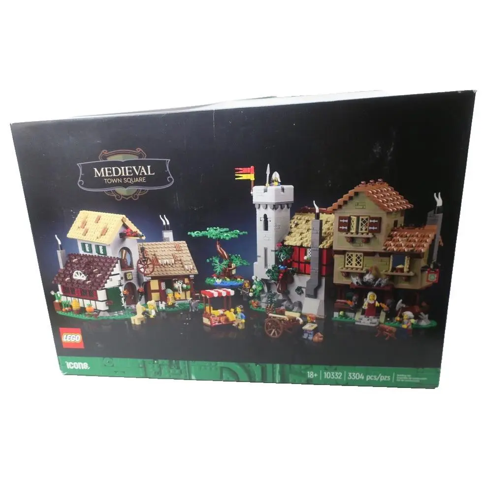 Lego 10332 Medieval Town Square Icons Set 3304pcs