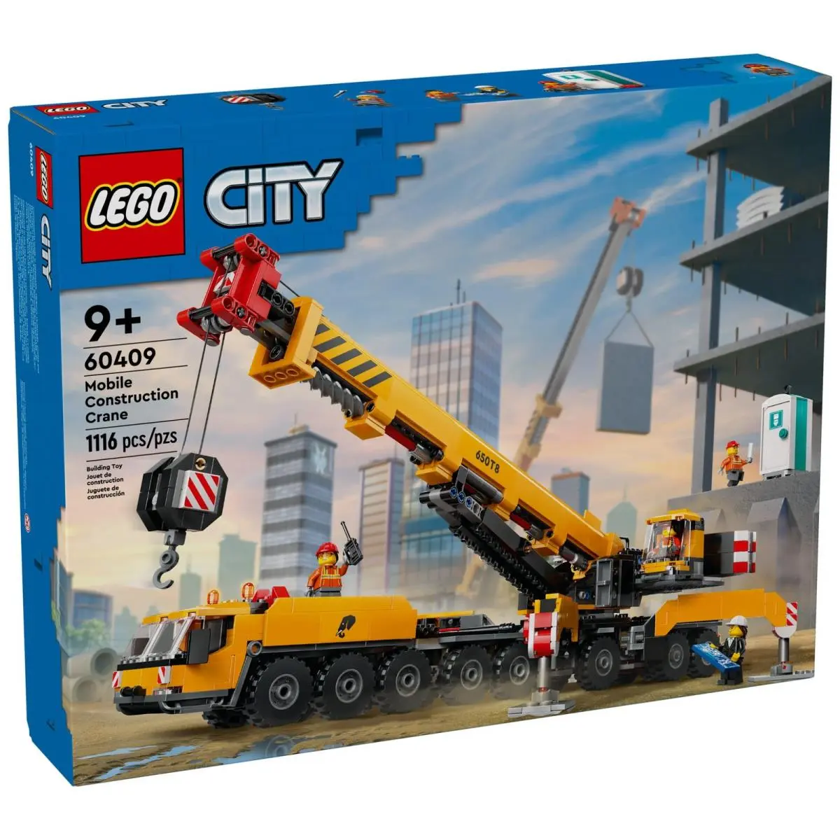Lego Town Sets: 60409 Yellow Mobile Construction Crane
