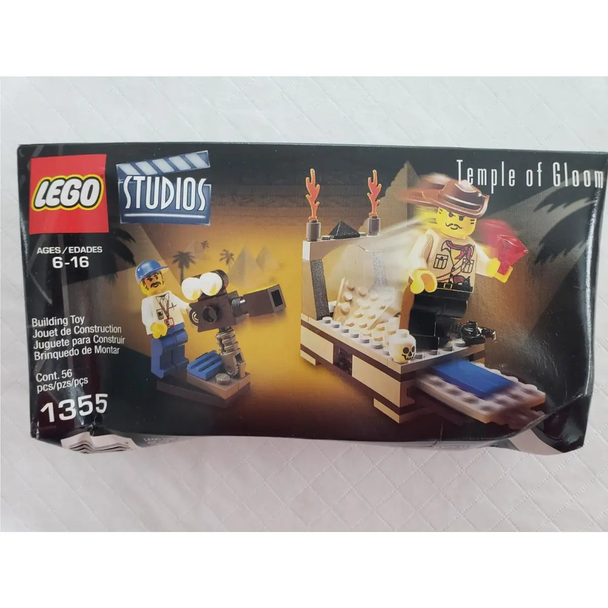 Lego Studios: Temple of Gloom 1355 See Box Condition Retired 2001