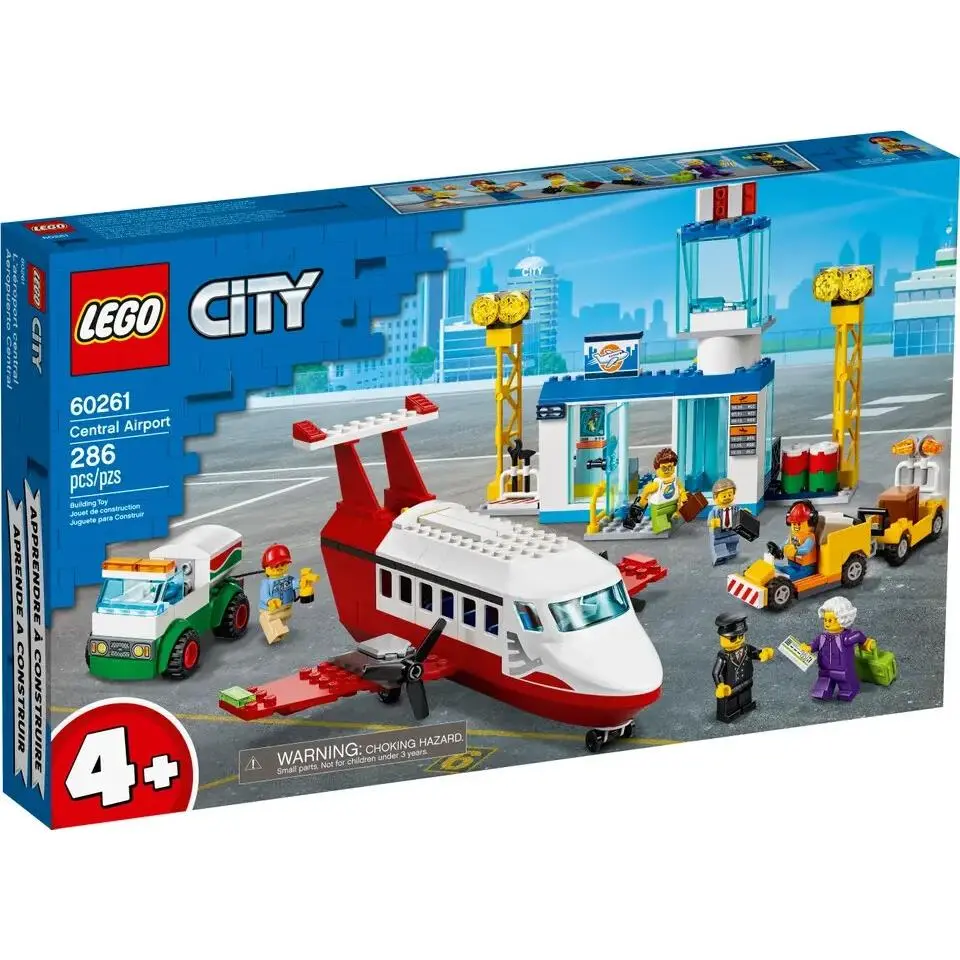 Lego Central Airport 60261 Town Minifigure Building Set