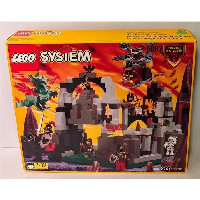 Lego Castle - Fright Knights -6087 - Witch`s Magic Manor - Box