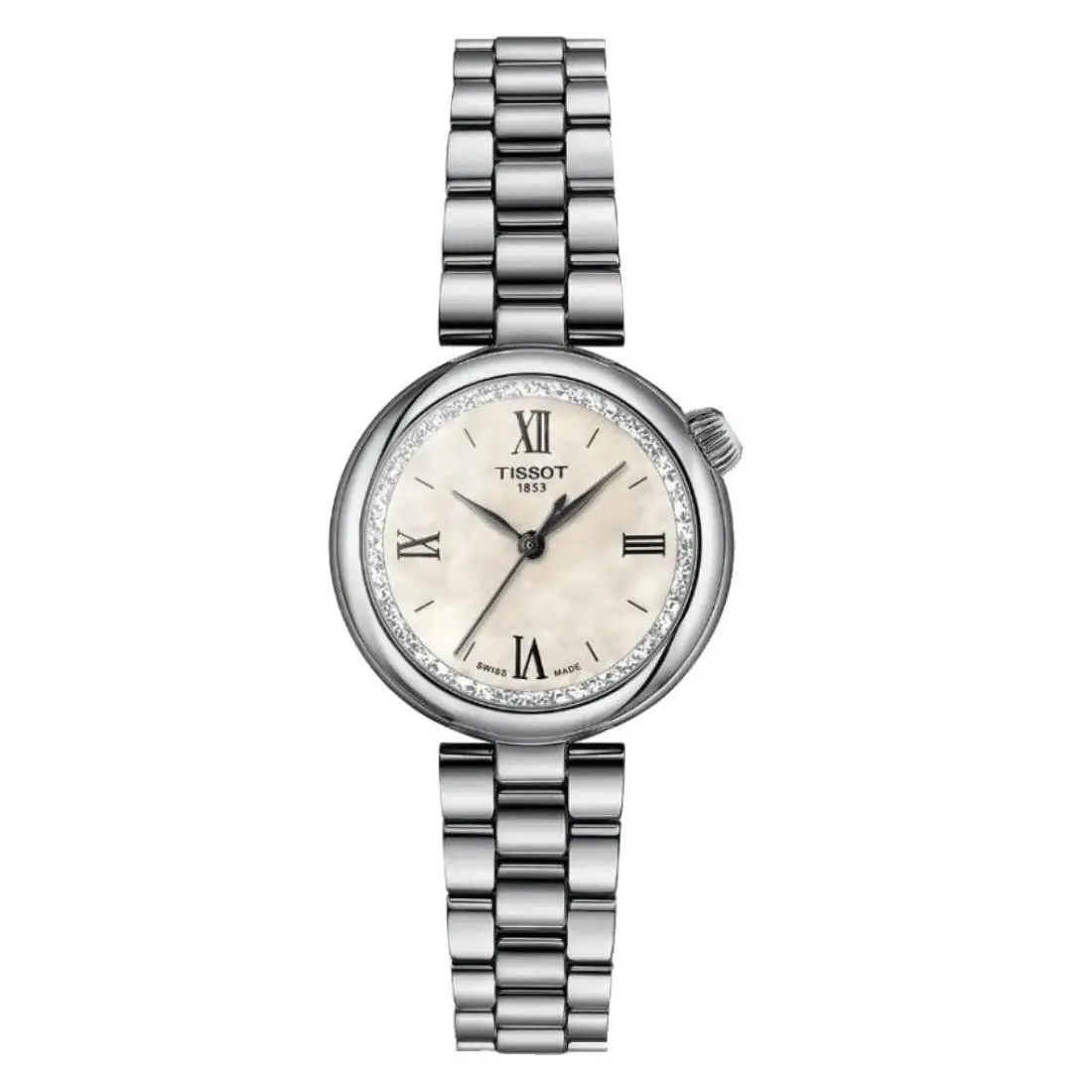 Tissot Desir Women`s Mother of Pearl Dial Quartz Watch T152.010.11.118.00 - Face: White, Dial: White, Band: Silver
