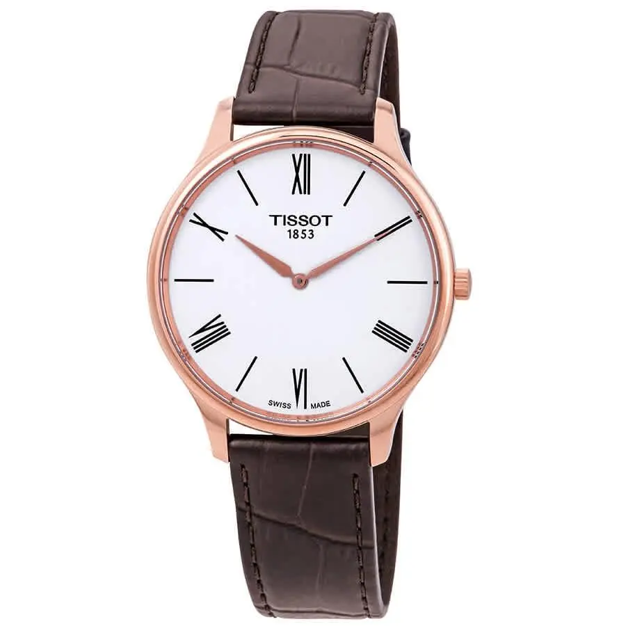 Tissot Tradition 5.5 White Dial Men`s Watch T063.409.36.018.00
