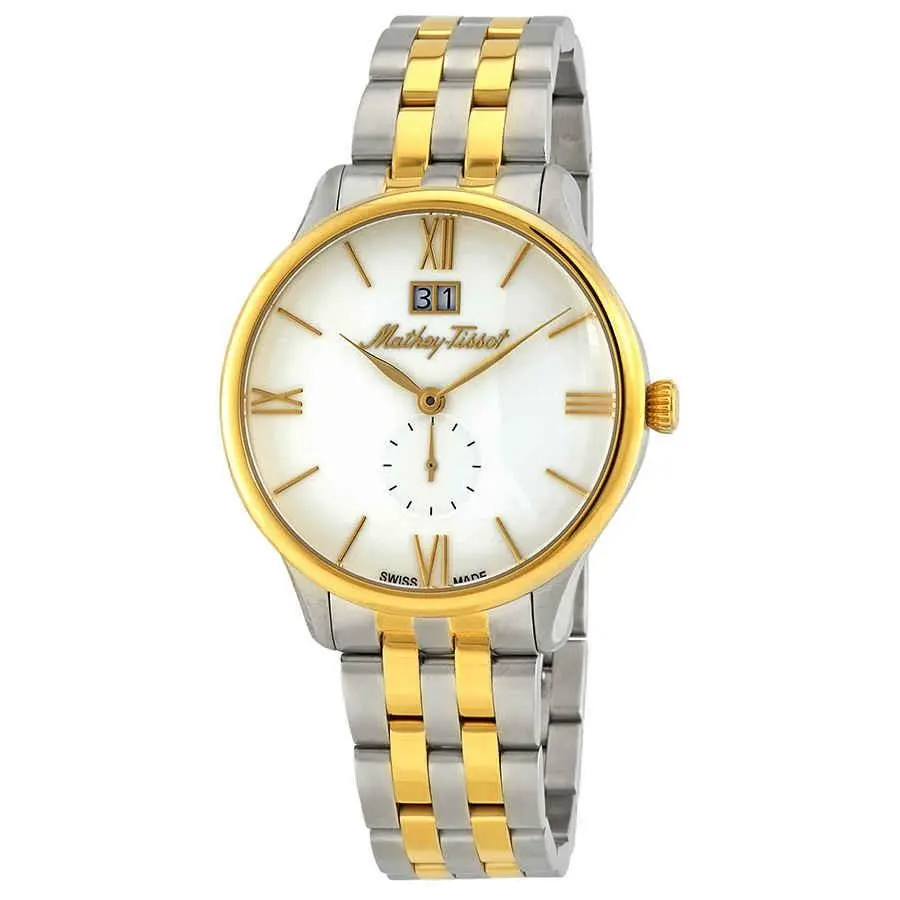 Mathey-tissot Edmond Metal White Dial Men`s Watch H1886MBI