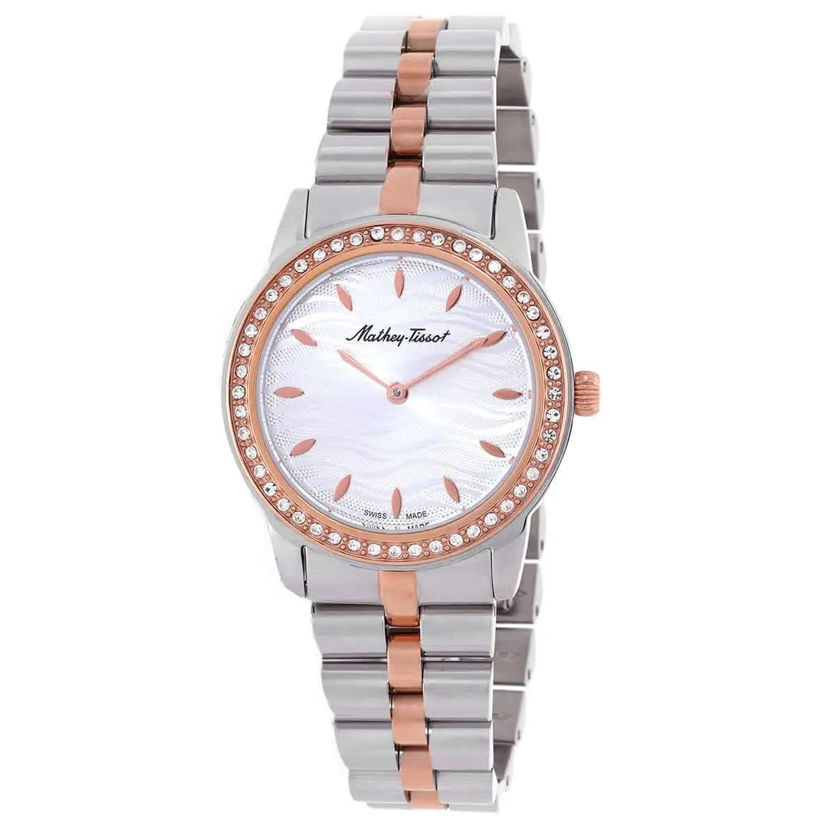 Mathey-tissot Artemis Quartz Silver Dial Ladies Watch D10860BQS
