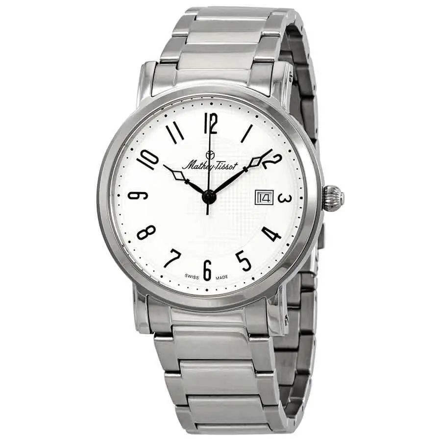 Mathey-tissot HB611251MAG City Metal White Dial 42 mm Men`s Watch