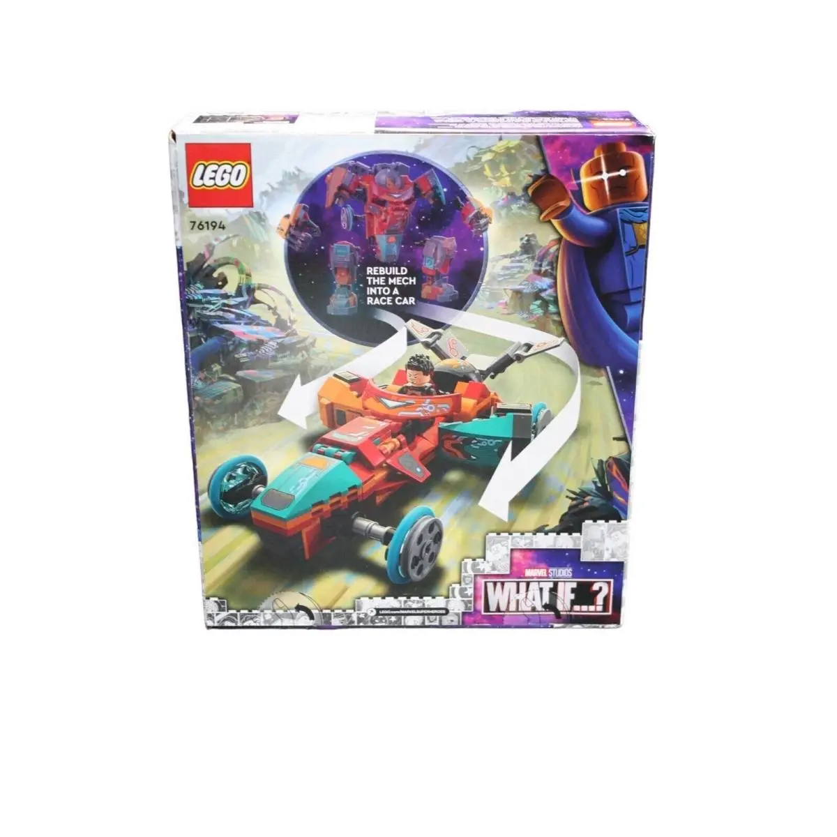 Lego Marvel Tony Stark’s Sakaarian Iron Man 76194 Building Kit 369pcs