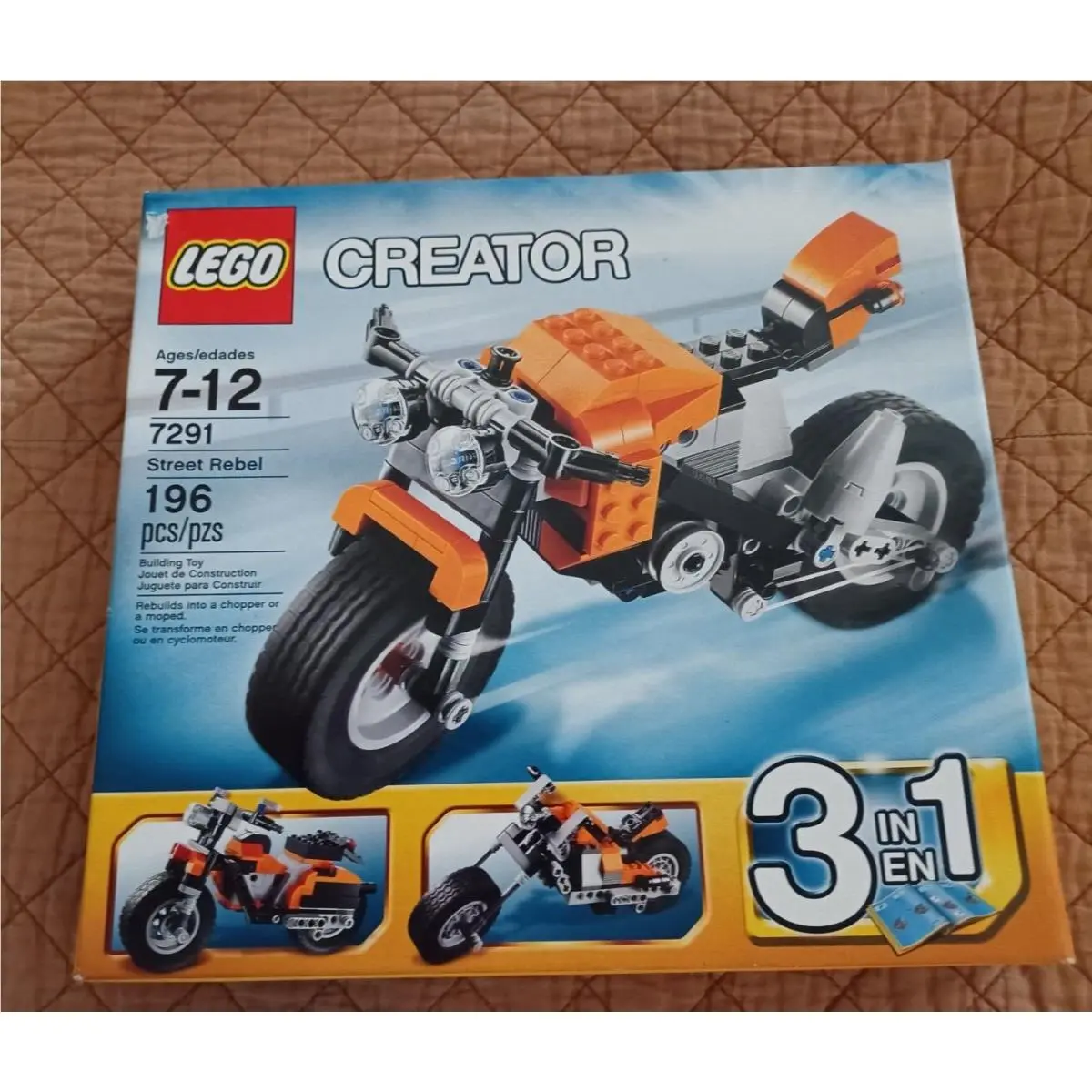 Lego Creator Street Rebel Set 7291 196pc Please Read Info