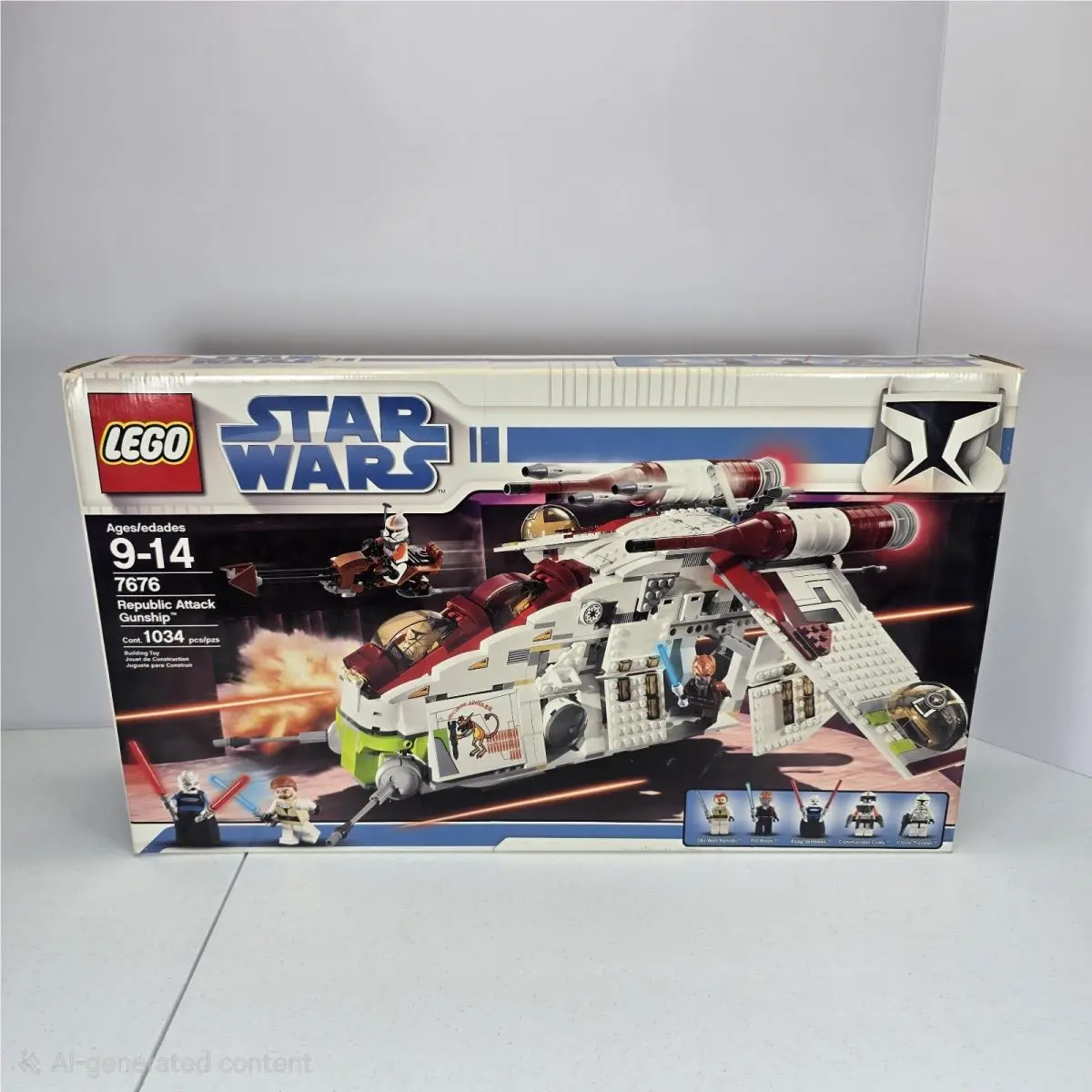 Lego Star Wars: Republic Attack Gunship 7676