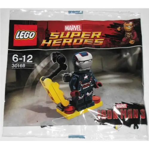 Lego Gun Mounting System Polybag 30168 Super Heroes Minifigure Building Set