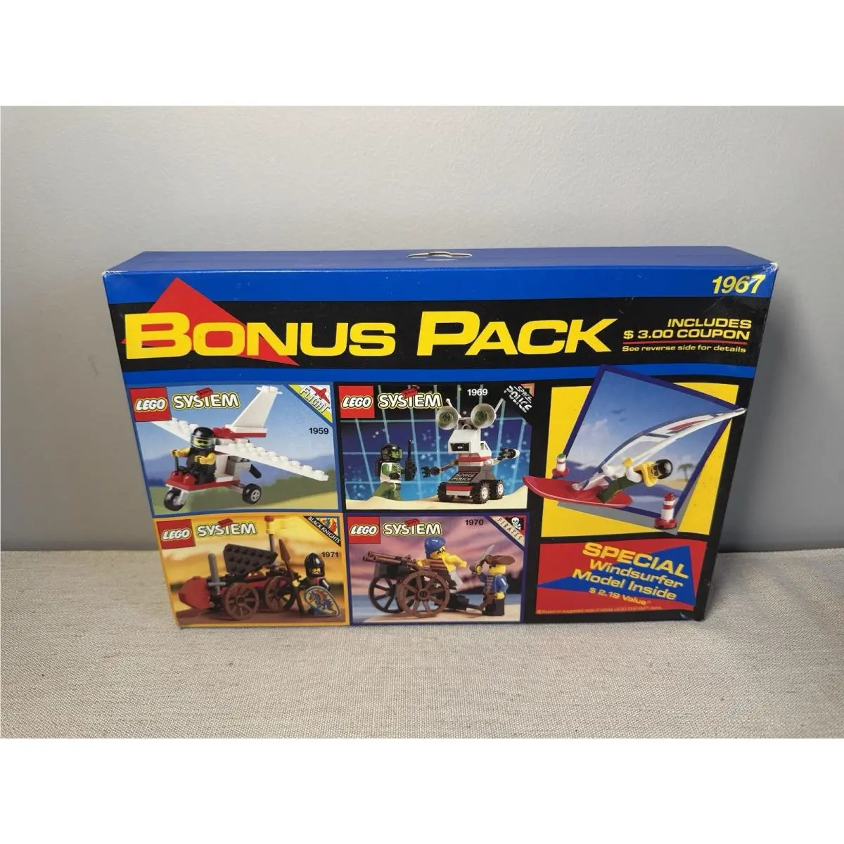 Lego System 1967 Five Set Bonus Pack - 1959 1969 1971 1970