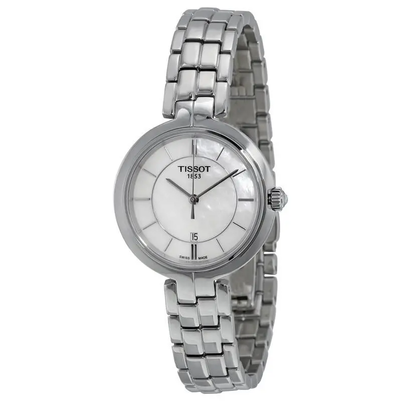 Flamingo Mother of Pearl Dial Ladies Watch T094.210.11.111.00 by Tissot