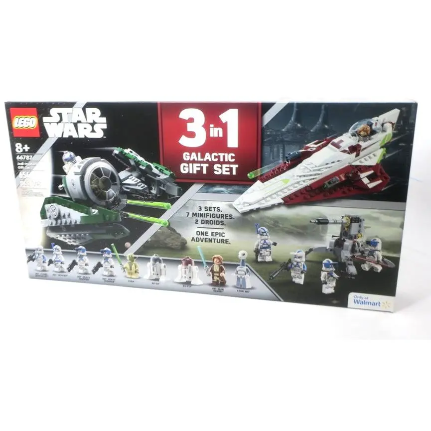 Lego 66787 Star Wars Walmart Exclusive 3 In 1 Galactic Gift Set Jedi Masters