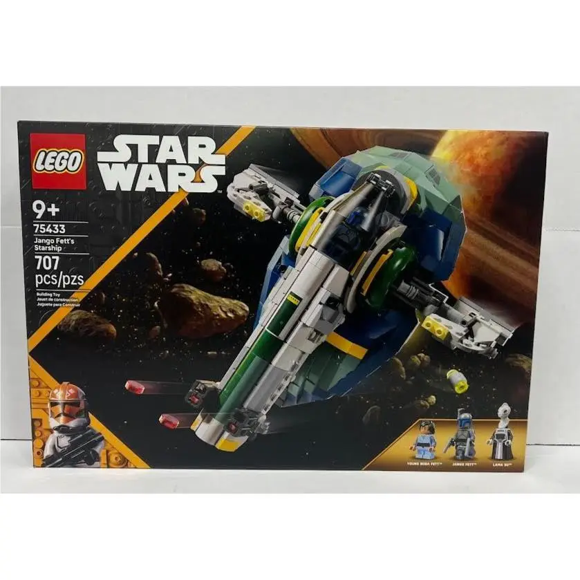 Star Wars Jango Fett`s Starship 75433 Lego Set 2025 Lego