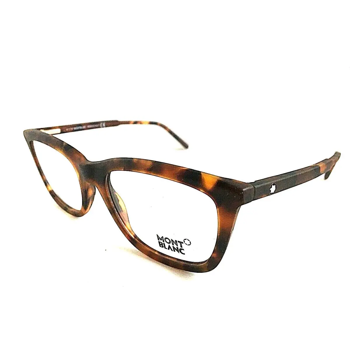 Montblanc MB 553 052 53mm Matte Tortoise Rx Men`s Eyeglasses Frame Italy Iii