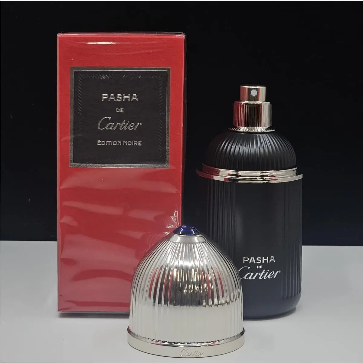 Cartier Pasha de Noire Eau De Toilette Spray 3.4 oz / 100 ml