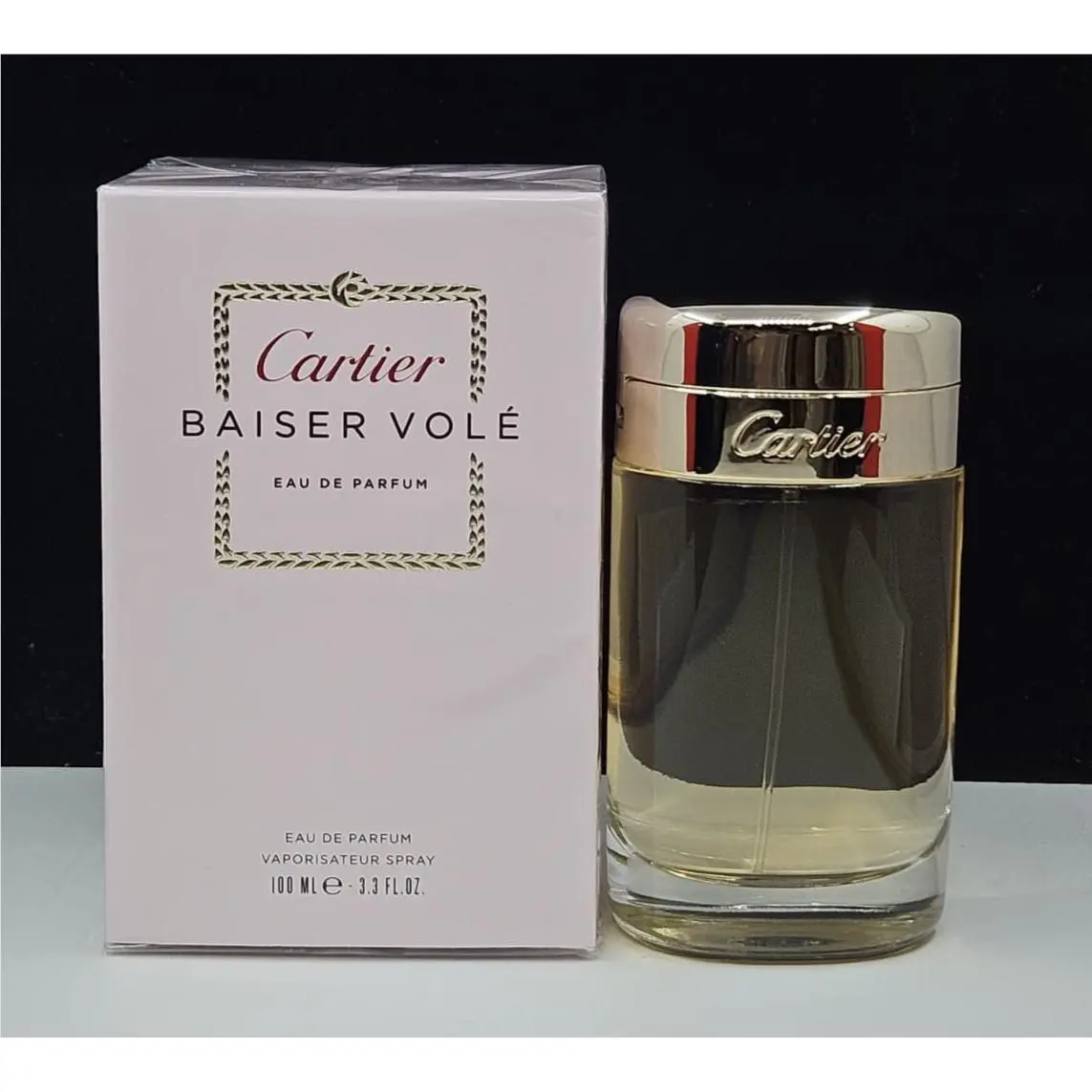 Cartier Baiser Vole Eau De Parfum Spray 3.3 oz / 100 ml
