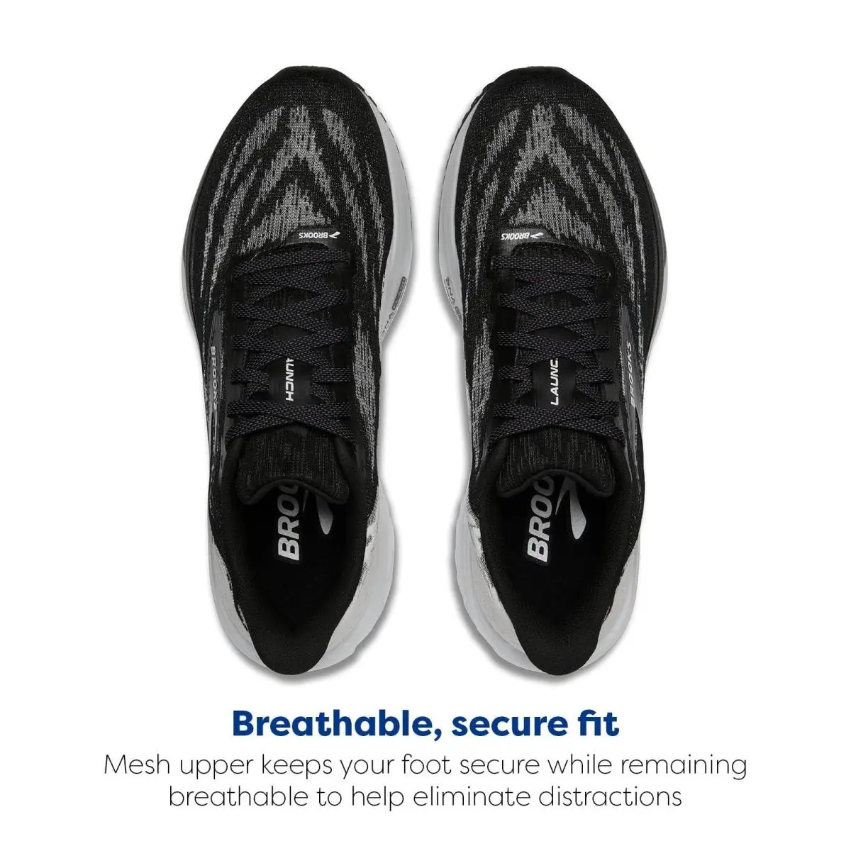 Brooks shoes - Black/White (UPC: 195394588040) 8
