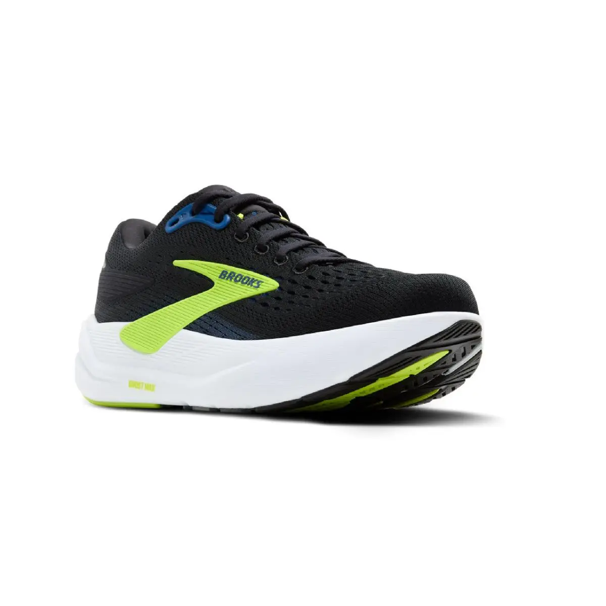 Brooks shoes - Brooks Ghost Max 3 - Ghost Max - 110464-1D-078 - Black/Navy/Acid Lime 1