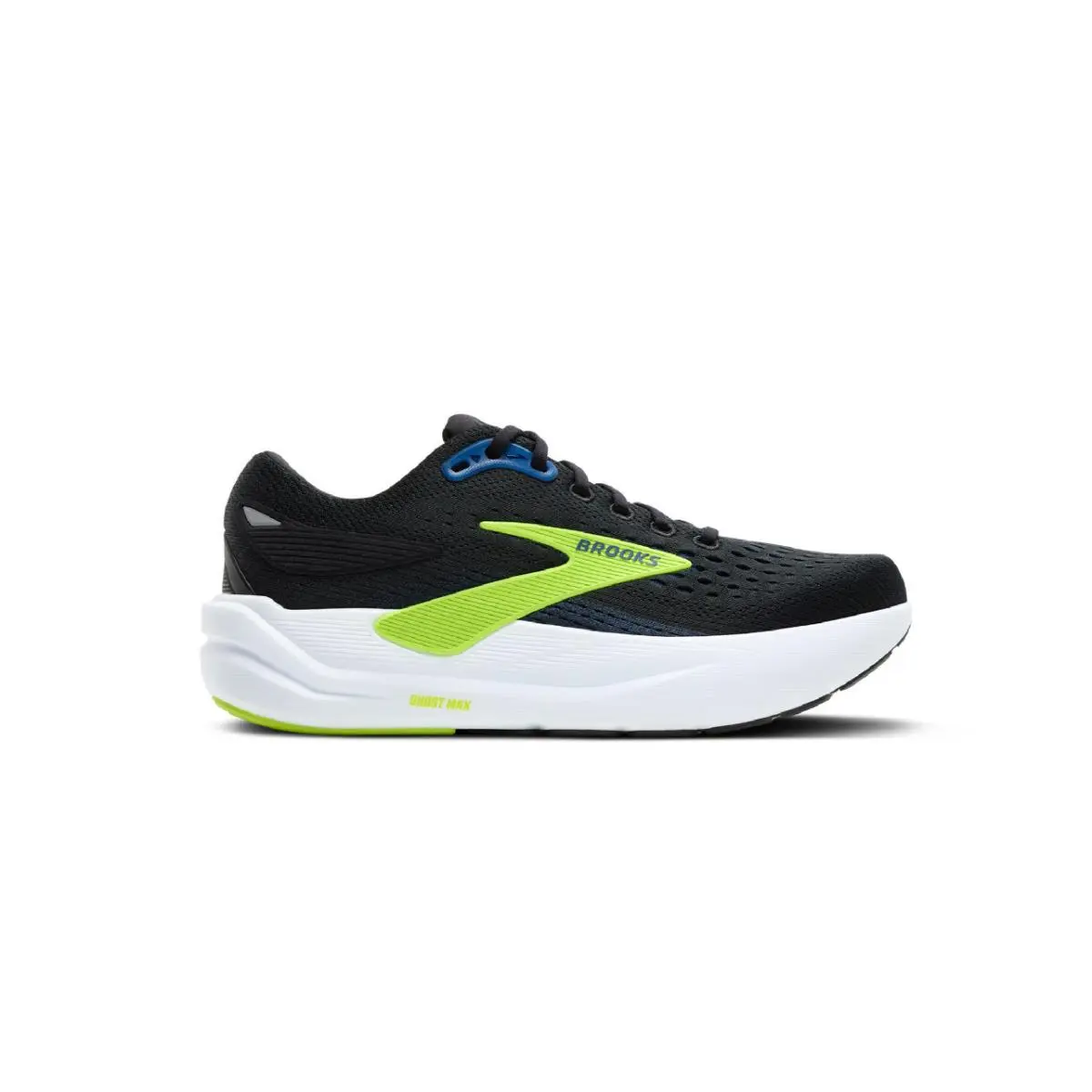 Brooks shoes - Brooks Ghost Max 3 - Ghost Max - 110464-1D-078 - Black/Navy/Acid Lime 6