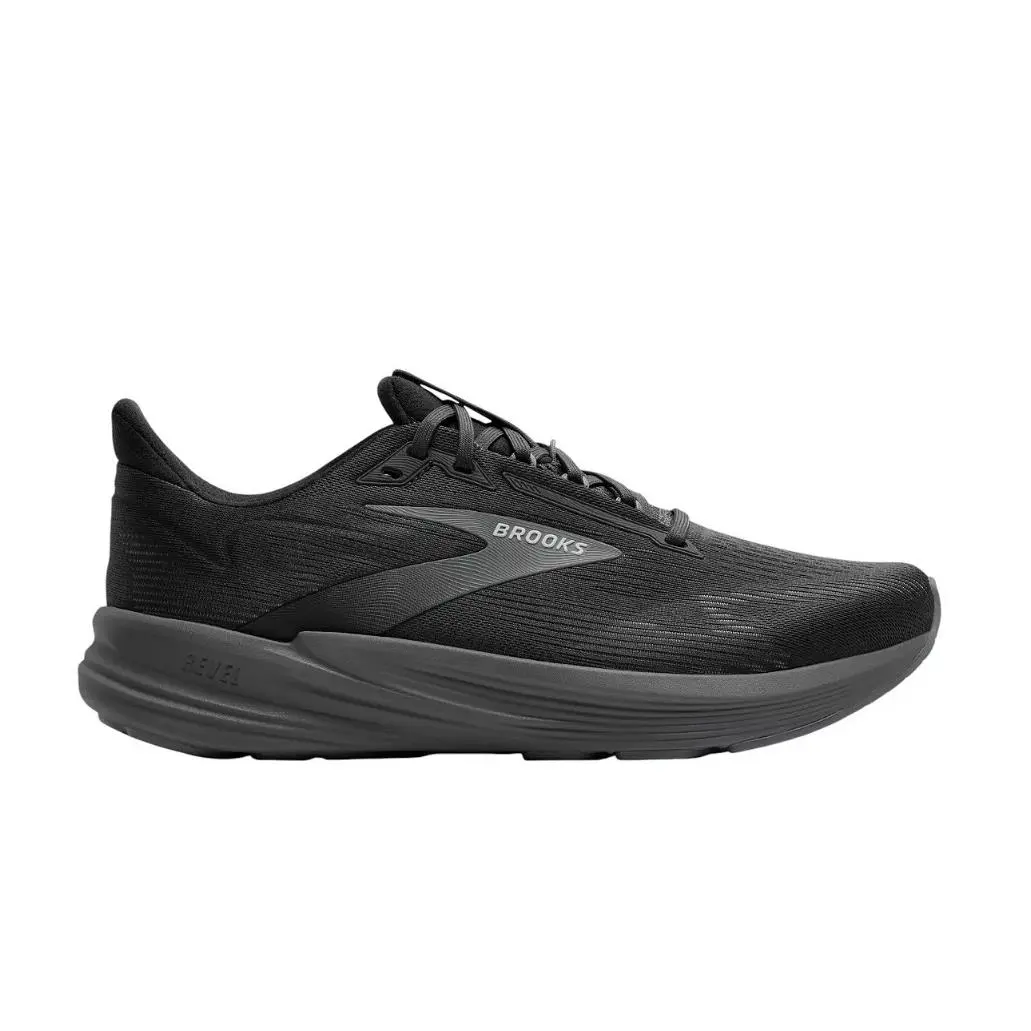Brooks Revel 8 Men`s Running Shoes Primer Blackened Pearl Road Running
