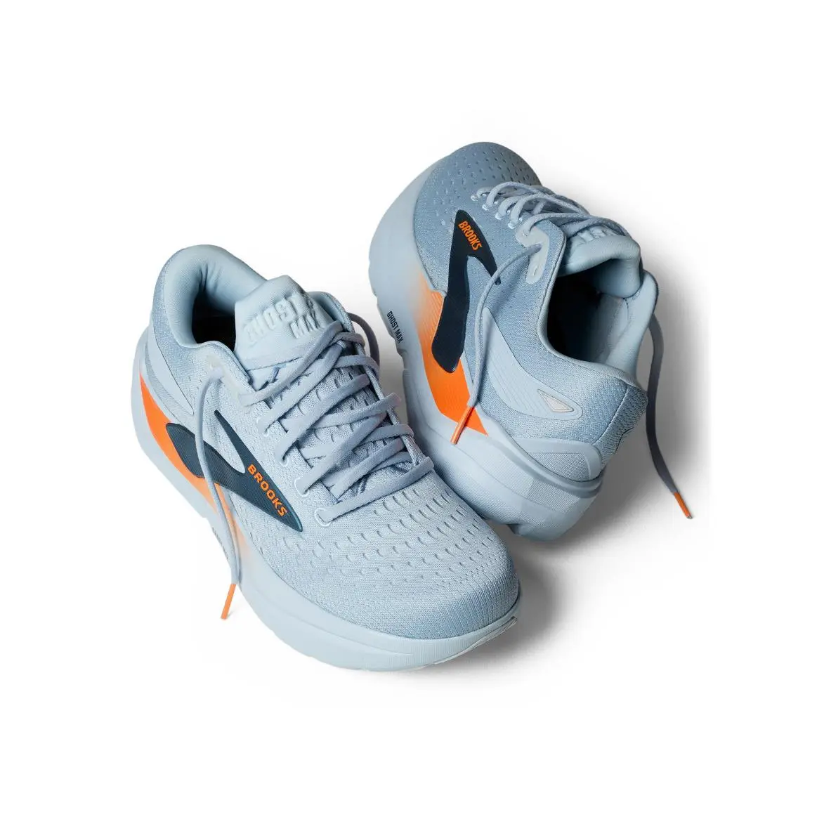 Brooks shoes - Brooks Ghost Max - Ghost Max - Skyway/Blue/Orange 3